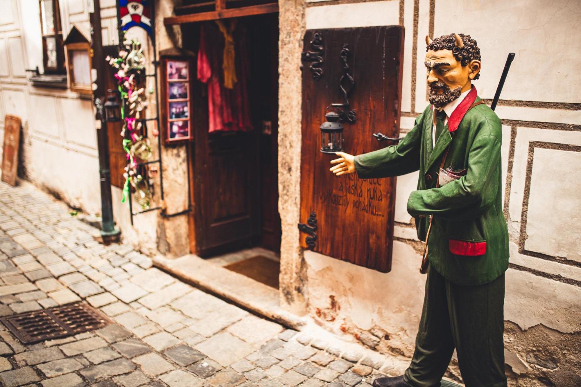 Pension Cert A Kaca Český Krumlov Esterno foto